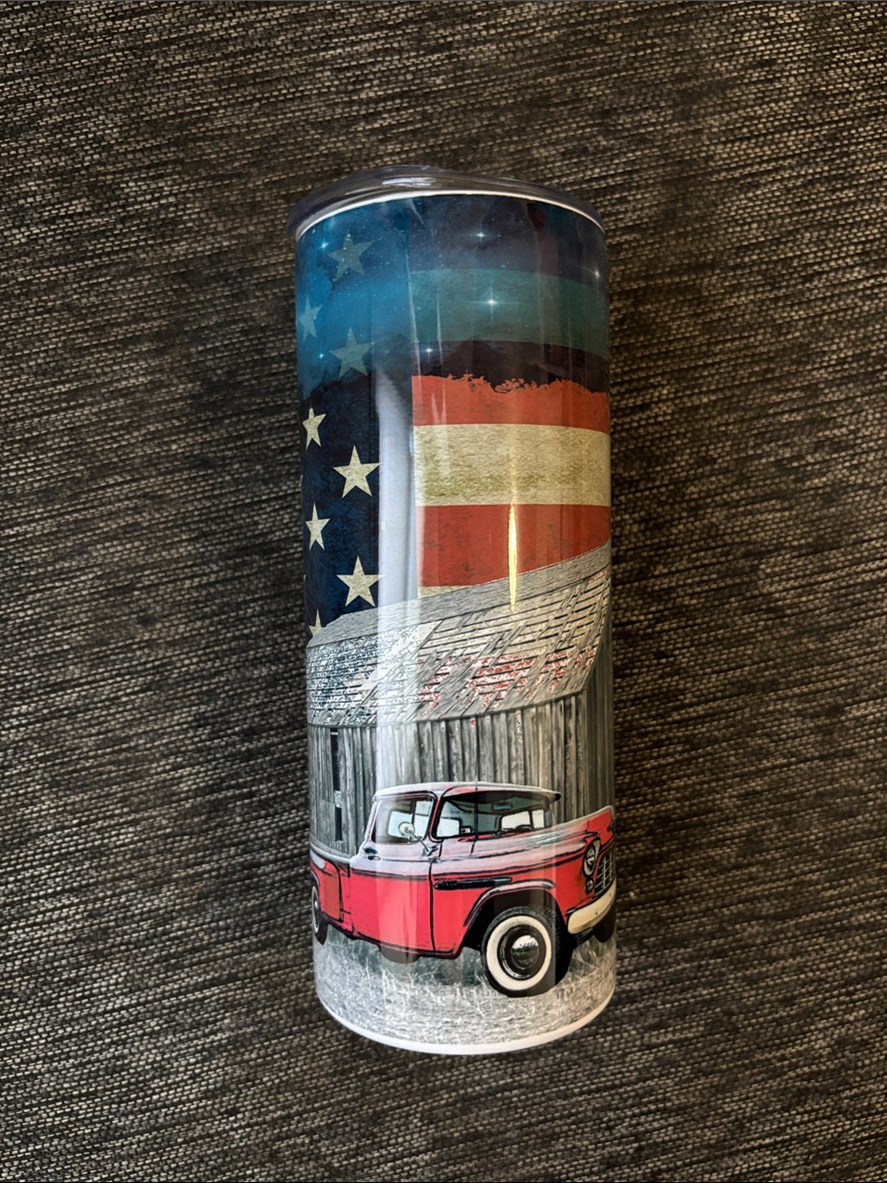 Patriotic Truck & Farm Tumbler